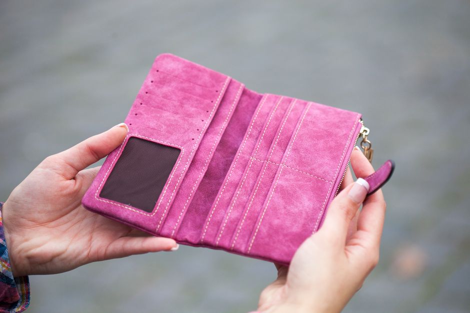 colorful wallet