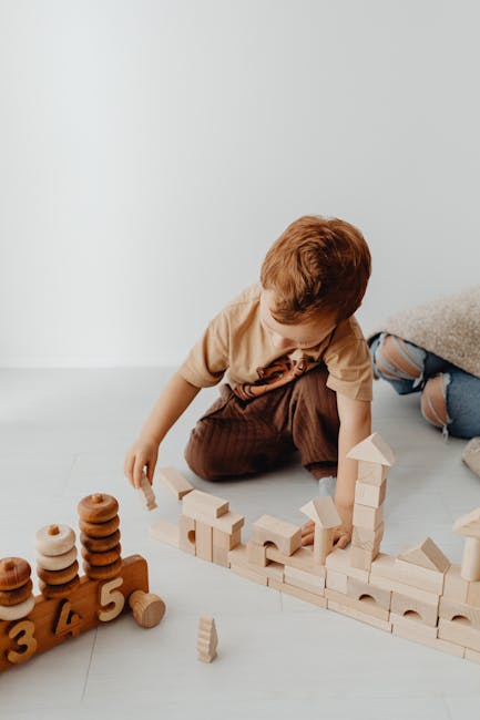 wooden blocks kids
