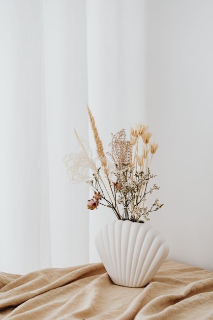 dried flowers decor