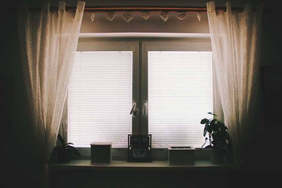 window curtain interior