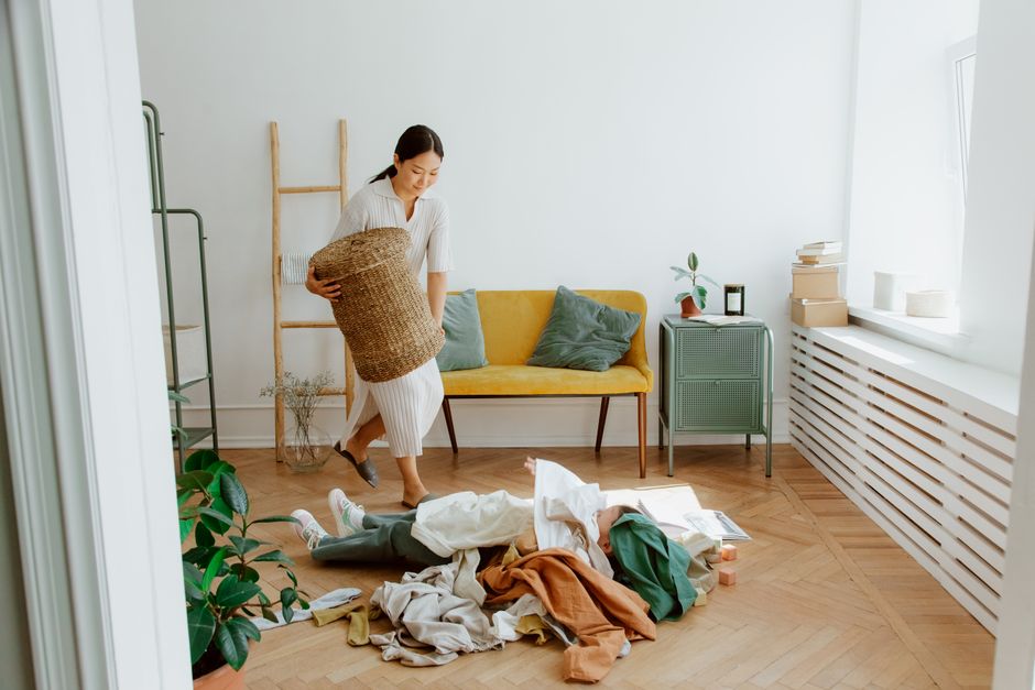 minimalist declutter home