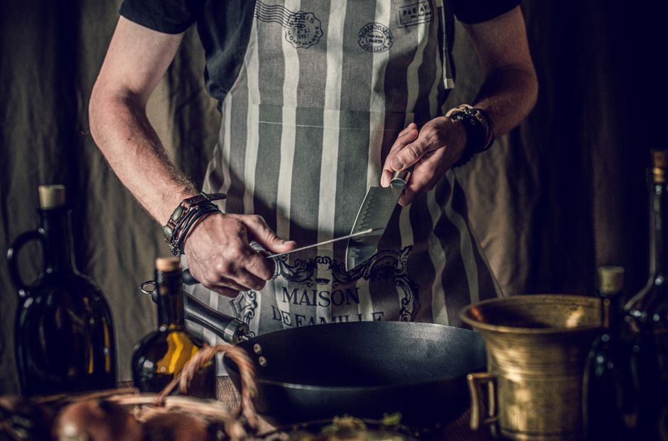 kitchen knife cooking