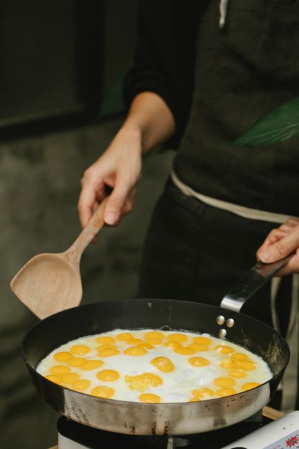 frying pan cooking