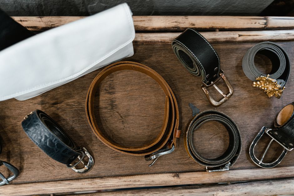 leather belt fashion