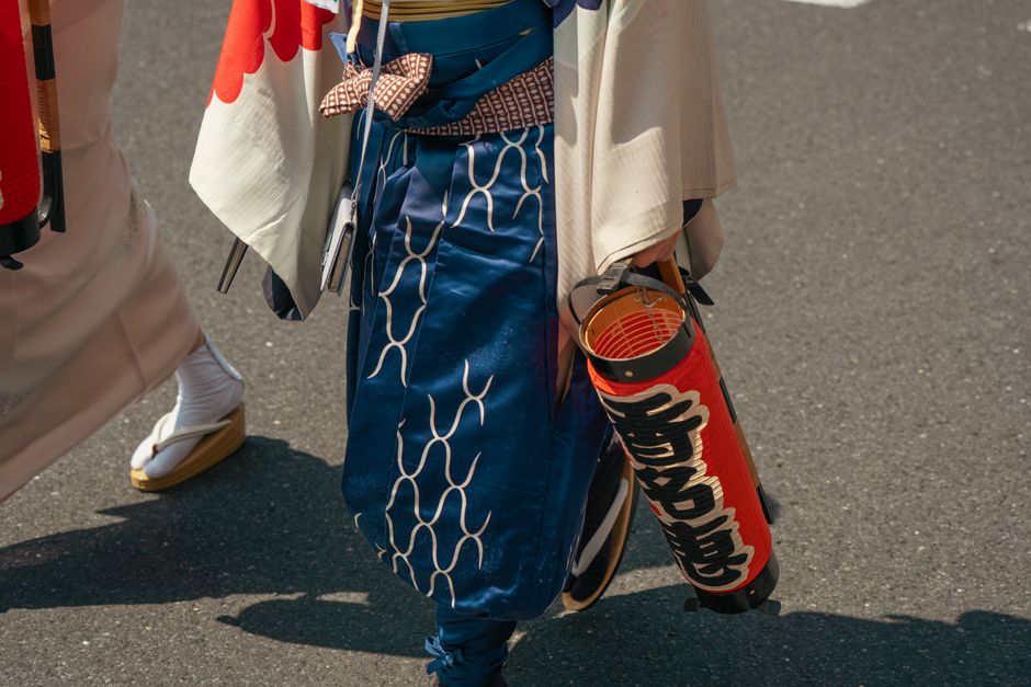 浴衣に合う巾着バッグ